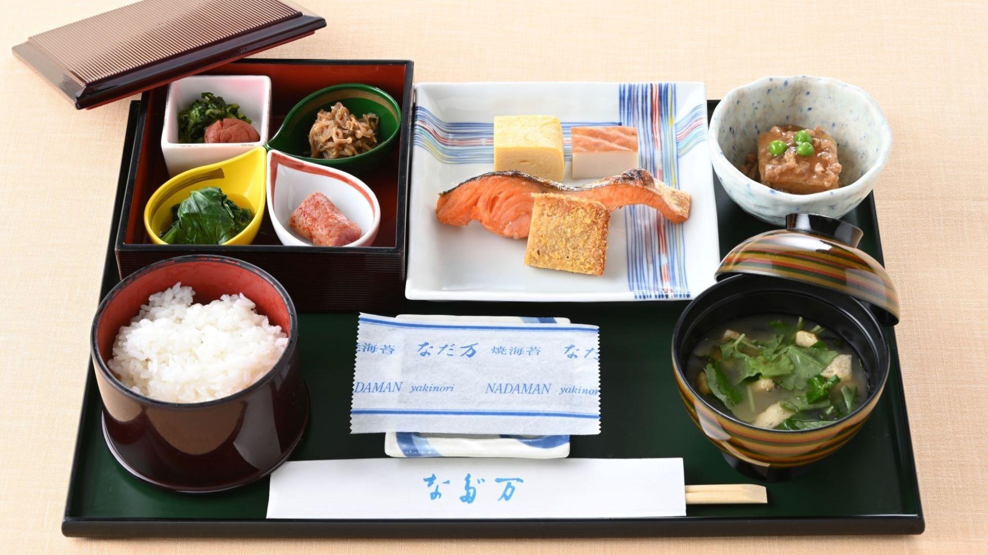 広島「なだ万」の和朝食（イメージ）